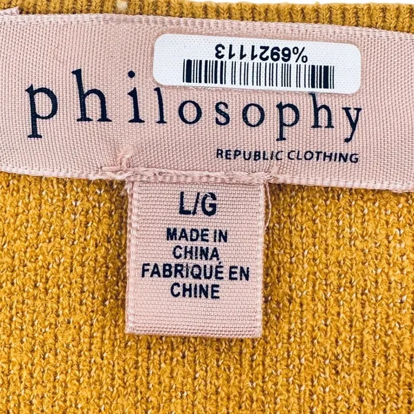 Philosophy Seahorse Relaxed Knit Sweater Coastal Whimsy Indie Coastal‎ Grandma L - Image 7