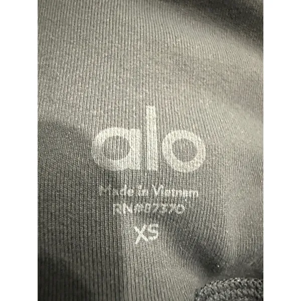 ALO Yoga Moto High Waist Leggings XS‎ Gray Athletic Workout Gym Activewear - Image 5