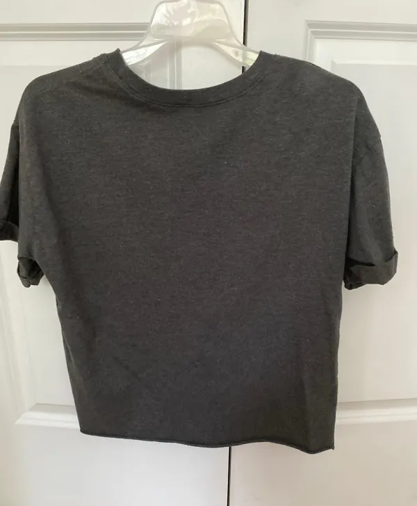 Modern Lux Cropped Good Vibes T Shirt - Image 2