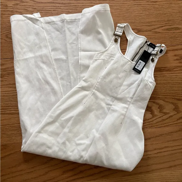 Lioness white denim dress - Image 3