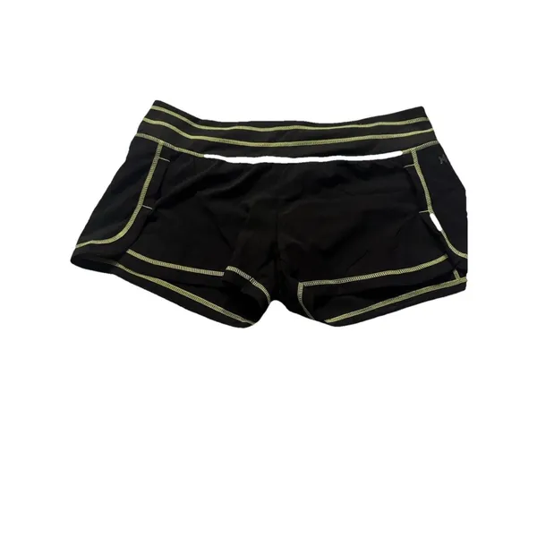 Kyodan Shorts Black Yoga Active Athletic Stretch Breathe Size L - Image 2