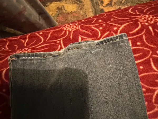 American Eagle Outfitters Kick Boot Jeans Blue Denim Stretch Women's 5-Pocket - Image 4