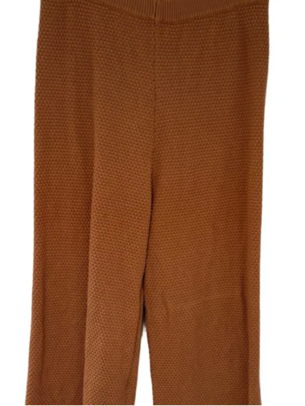 Free People Hailee Waffle Stitch Long Sleeve Top & Wide Leg Pants Set Size M - Image 7