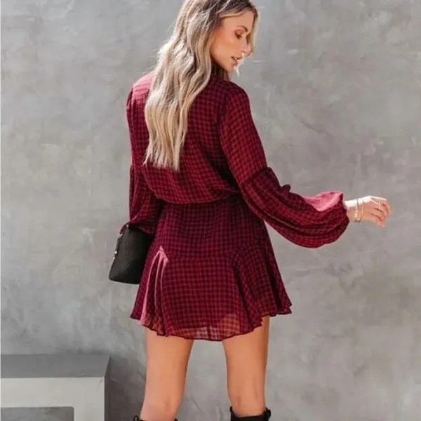 ✨VICI MANCHESTER ADJUSTABLE BALLOON SLEEVE DRESS✨ - Image 3