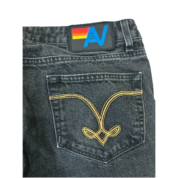 Aviator Nation Mid Rise Canyon Jean in Vintage Black Size: 27 - Image 6