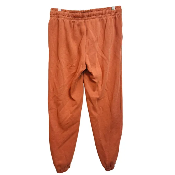 240 | Outdoor Voices‎ Womens M Relaxed Fleece Joggers Orange - Image 2