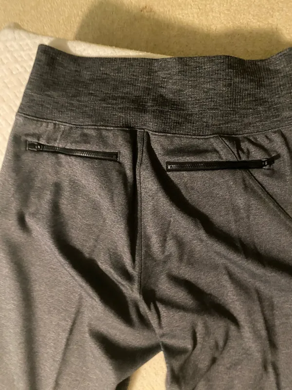 Joggers in perfect condition I have two pair one black one gray size medium - Image 5