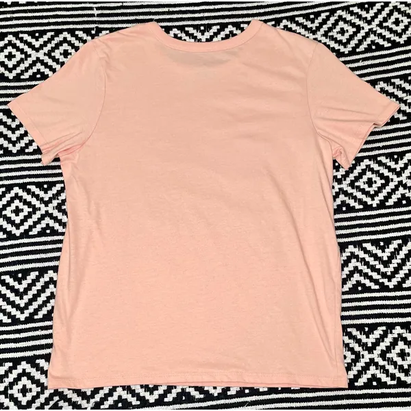 Zoe + Liv Peach Keep Going Skull Tee - Image 9