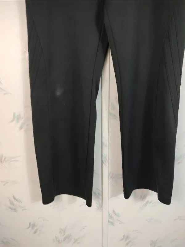 Adidas Black Athletic Pants L - Image 3