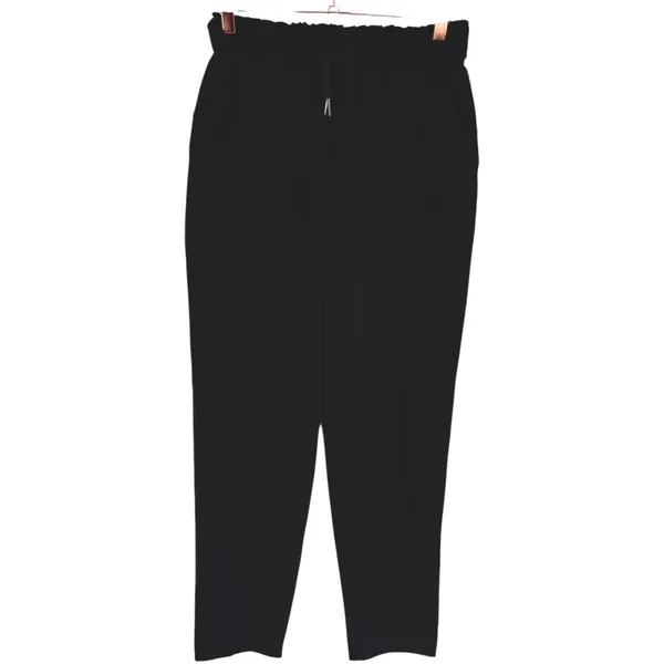 Lululemon Women's‎ Keep Moving Pants Black Size 6 Activewear Athleisure Louge - Image 4