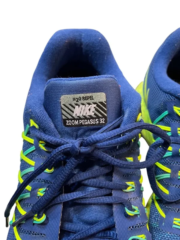 Nike Air Zoom Pegasus 32 wms blue yellow running sneakers sz 9 SKU 10-348 - Image 14