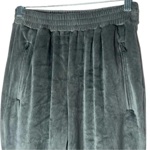 Skims Velour Velvet Joggers Gunmetal Small - Image 4