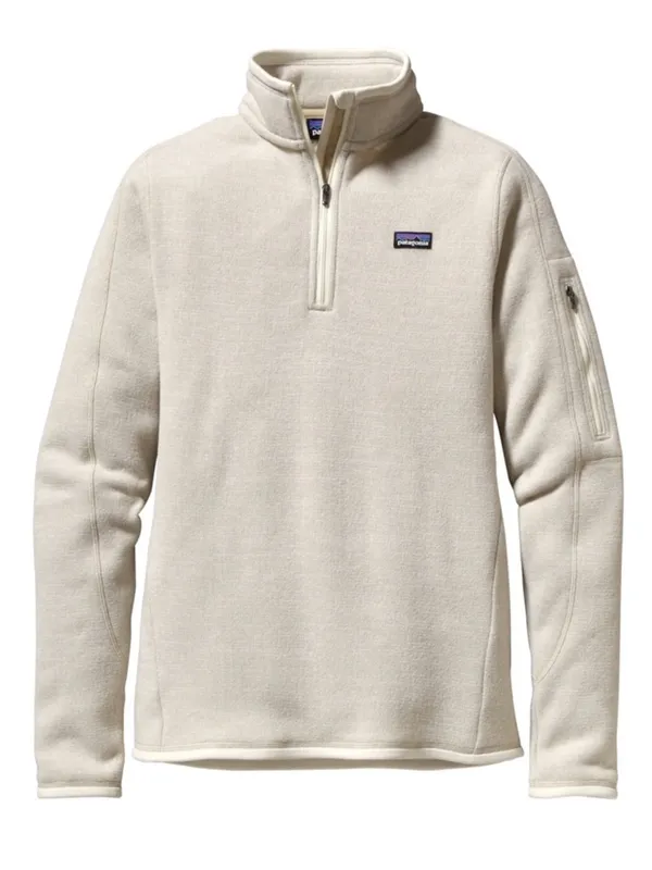 Patagonia Women's Size Medium Better Sweater Quarter Zip Sandstone - Image 5