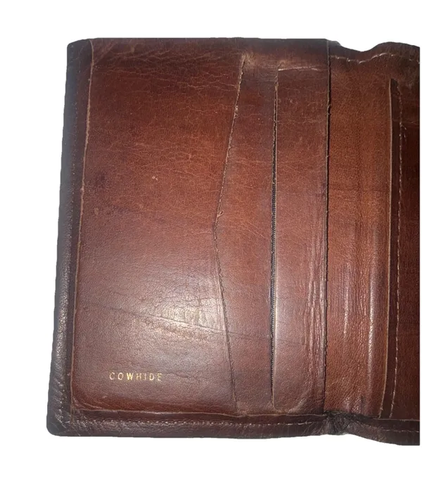 Rolf’s Brown Cowhide Wallet - Image 5