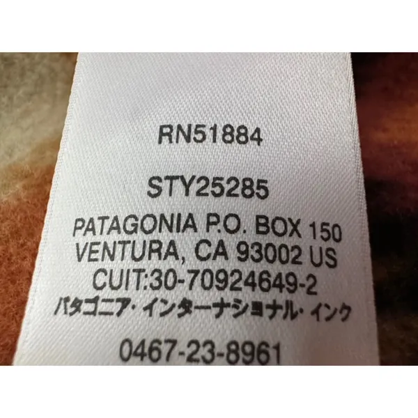 Patagonia Lightweight Synchilla® Poncho Cinder Red XS/S - Image 6
