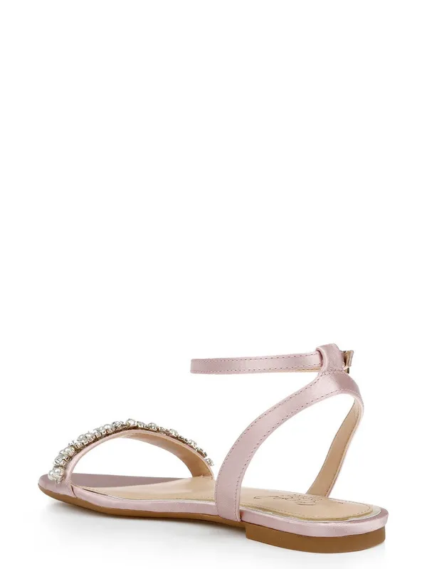 Jewel Badgley Mischka‎ Women's Ohara Embellished Evening Flat Sandals - Image 2