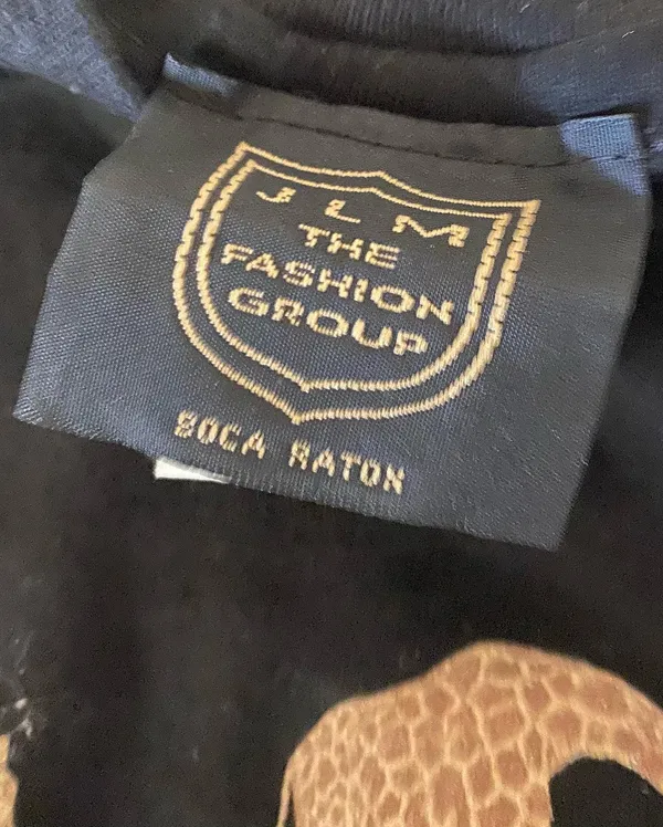 jlm the fashion group animal print shirt / made in usa / medium - Image 5