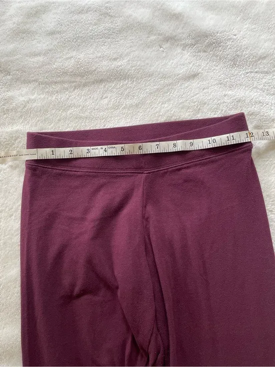 Aeropostale Maroon Leggings size S - Image 5