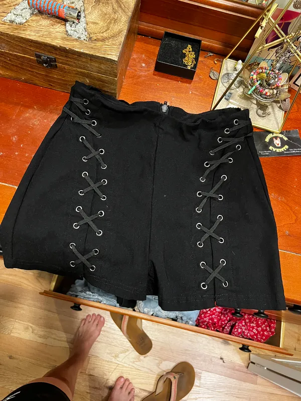 Spirit Halloween Biker Shorts - Image 2