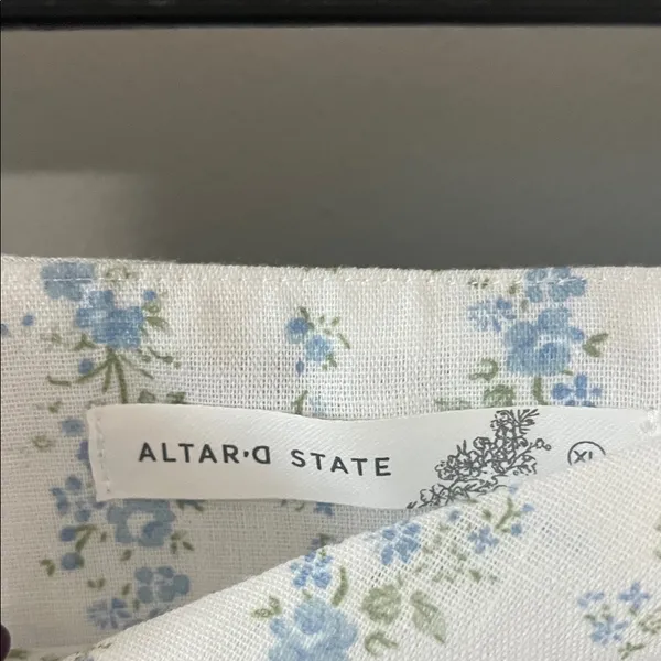 Altar'd State Blue and White Maxi Skirt - Image 2