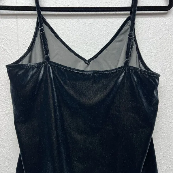 Womens Velvet Cropped Top Size S/M Whimsygoth Emo Punk Witchy 90s Y2K Inspired - Image 5