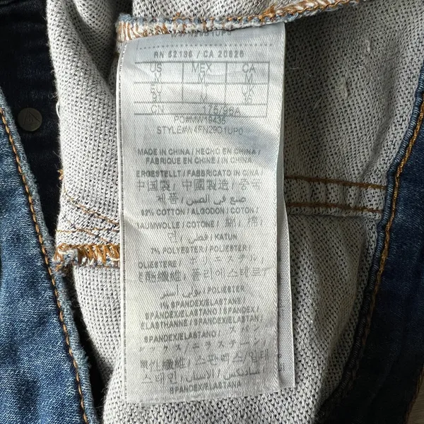 Guess Jeans Cropped Denim Jacket Womens Medium Fits Small - Image 9