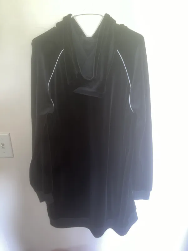 Nike Velvet Sweatshirt Dress - Image 3