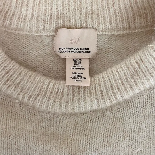 H&M Oversized Mohair Blend Sweater - Image 3