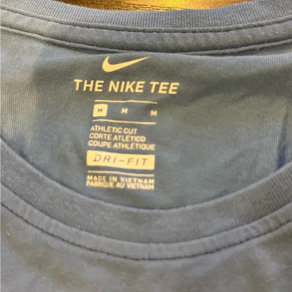 Nike Blue Tank Top w  Logo - Image 3