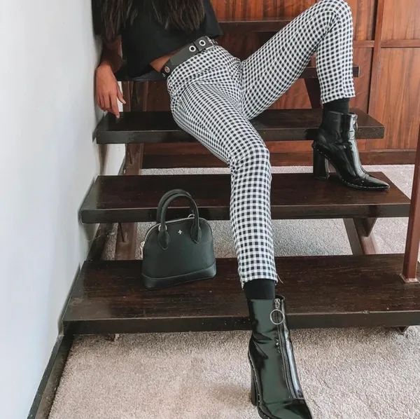 Princess Polly Gingham Pants - Image 3