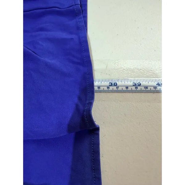 Karen Millen Royal‎ Blue Draped Ruched Bodycon Dress S Cage Neck Cocktail Glam - Image 13