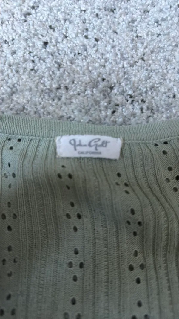 Brandy Melville Shannon Eyelet Cardigan - Image 4