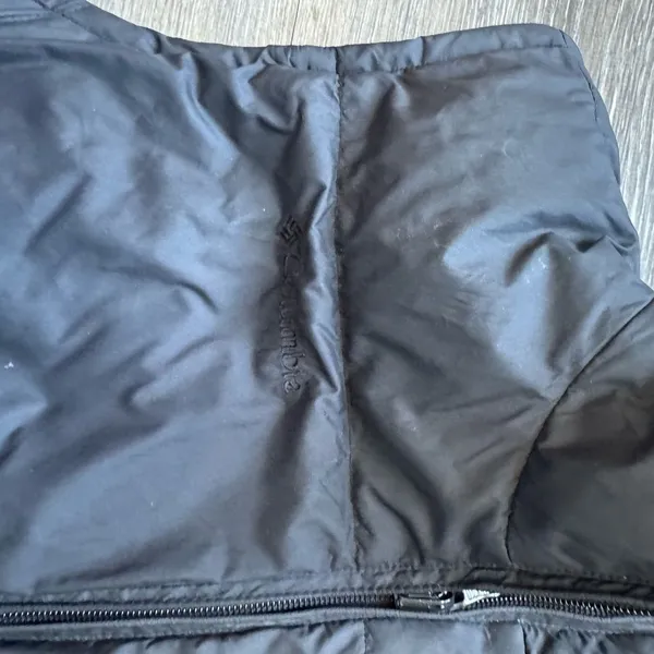 Columbia Black Puffer Down Vest S - Image 2