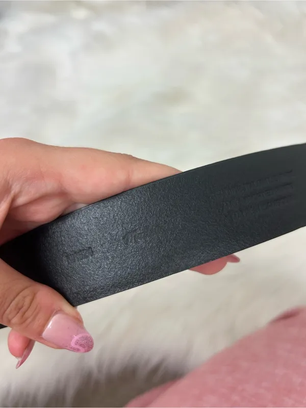 Madewell Black Leather Chunky Waist Belt - Image 13