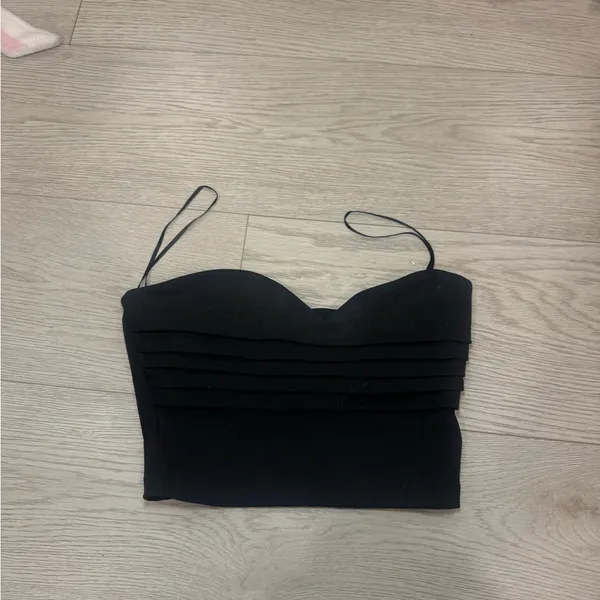 Zara Strapless Crop Top S - Image 8