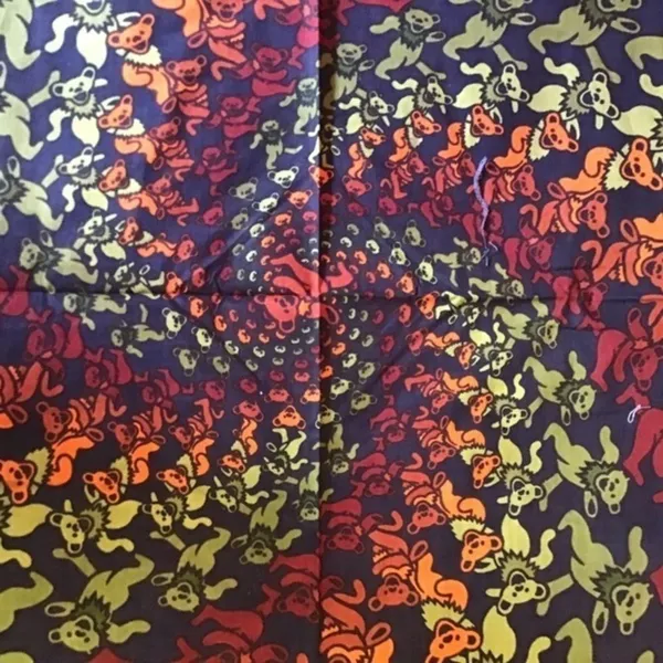 NWT Grateful Dead Earthy Dancing Bears Bandana - Image 5