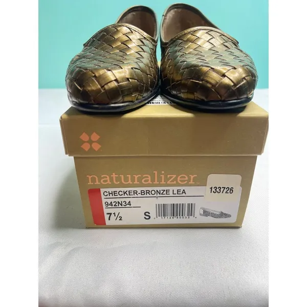 Shimmering Woven Loafers - Stylish Comfort‎ - Image 3