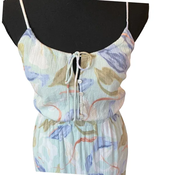 Abercrombie & Fitch‎ Easy Waist Maxi Dress Floral Cottagecore Flowy Boho Small - Image 2