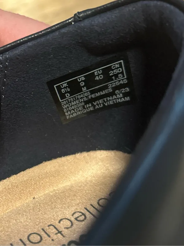 Clark’s Juliet Gem Leather Comfort Shoes - Image 9