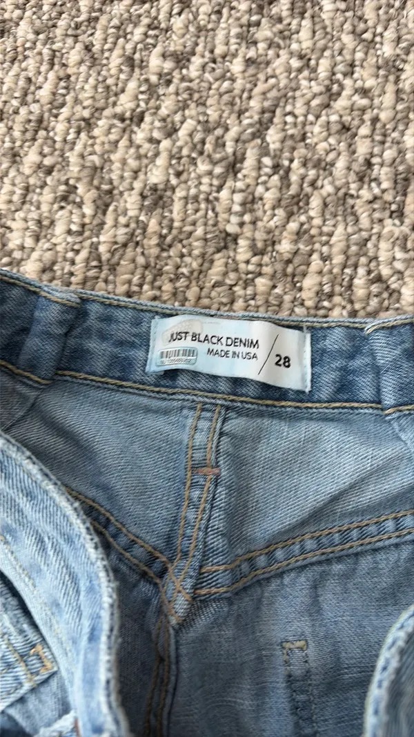 Just Black Denim Jeans Straight - Image 5
