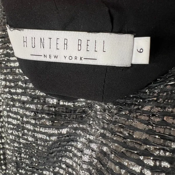 Hunter Bell Metallic Midi Dress Size 6 - Image 8
