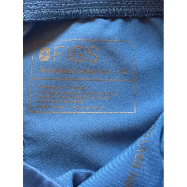 FIGS Zamora Jogger Scrub Pants Womens Size XS Royal Blue - Image 5