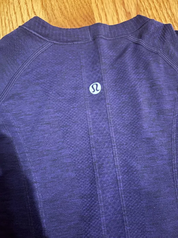 Lululemon Purple Swiftly Tech Short Sleeve - Image 3