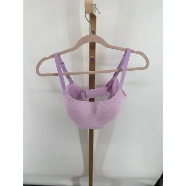 Aerie Smoothez Wireless Bra Large Purple - Image 3