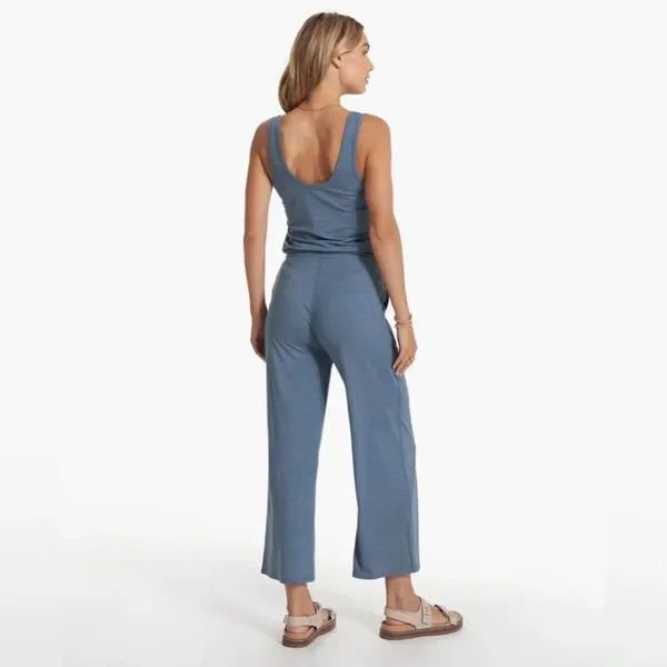 Women's Vuori Falls Jumpsuit in Light Azure Heather Blue Size M Soft $118 EUC - Image 3