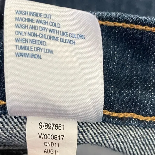 Old Navy Jeans Women Flared Leg Casual Size 18‎ Blue Denim Durable Minimalistic - Image 10