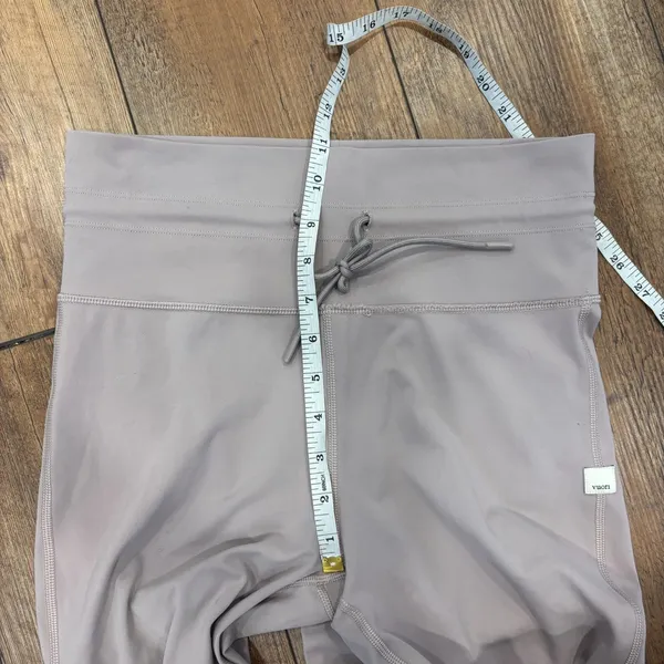 Vuori Daily Legging Medium Sedona Brown High Rise Drawstring Performance Yoga - Image 8