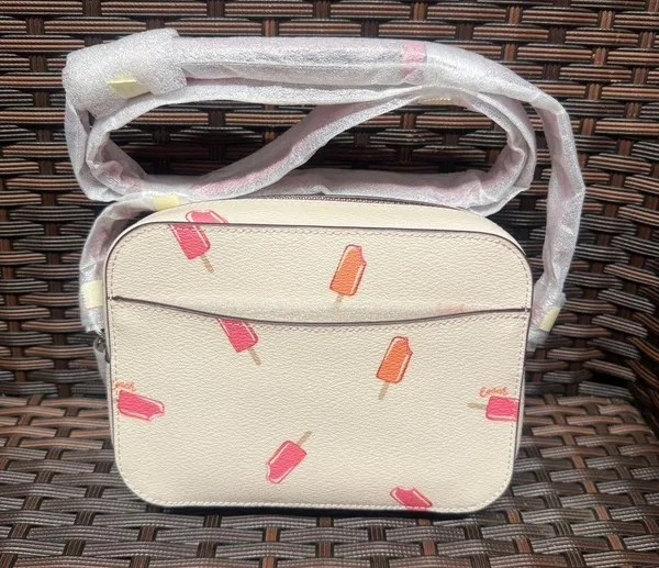 coach Mini Camera Bag With Popsicle Print c4216 - Image 3