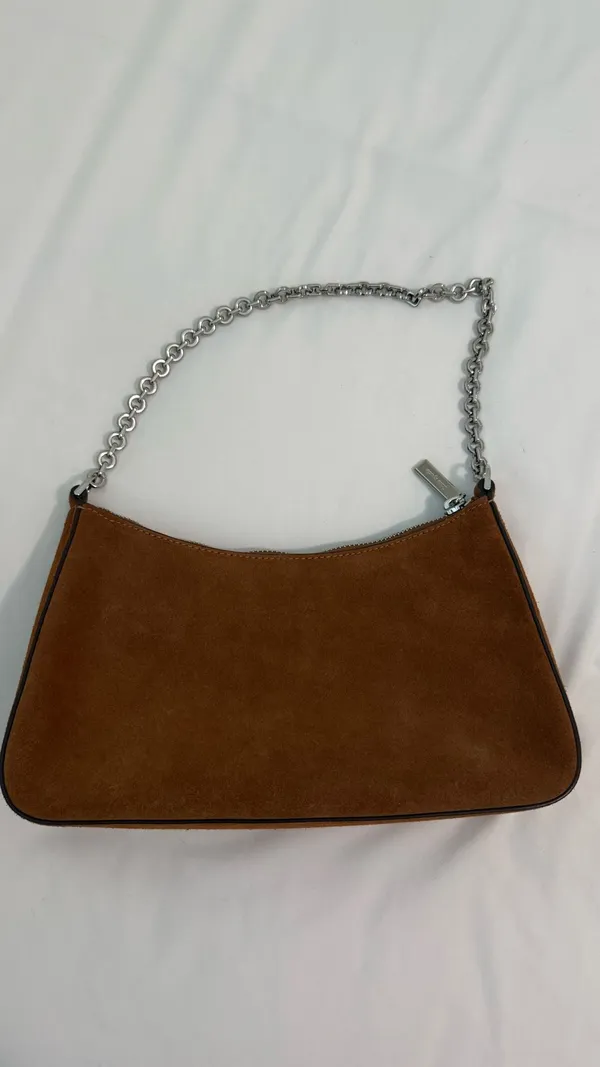 Brown Suede Kate Spade Bag - Image 4