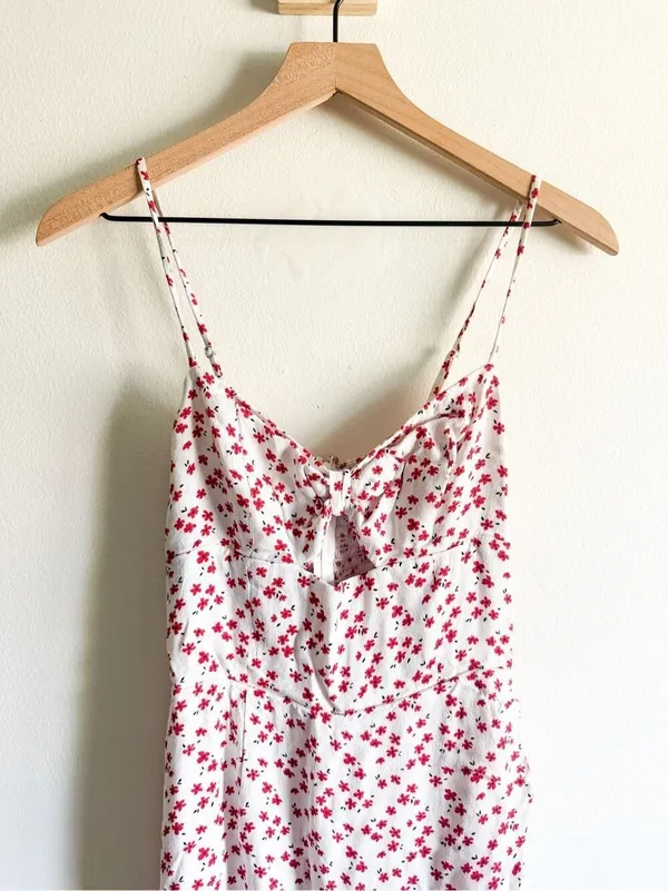 Reformation Aero Midi Dress Size 8 - Image 3